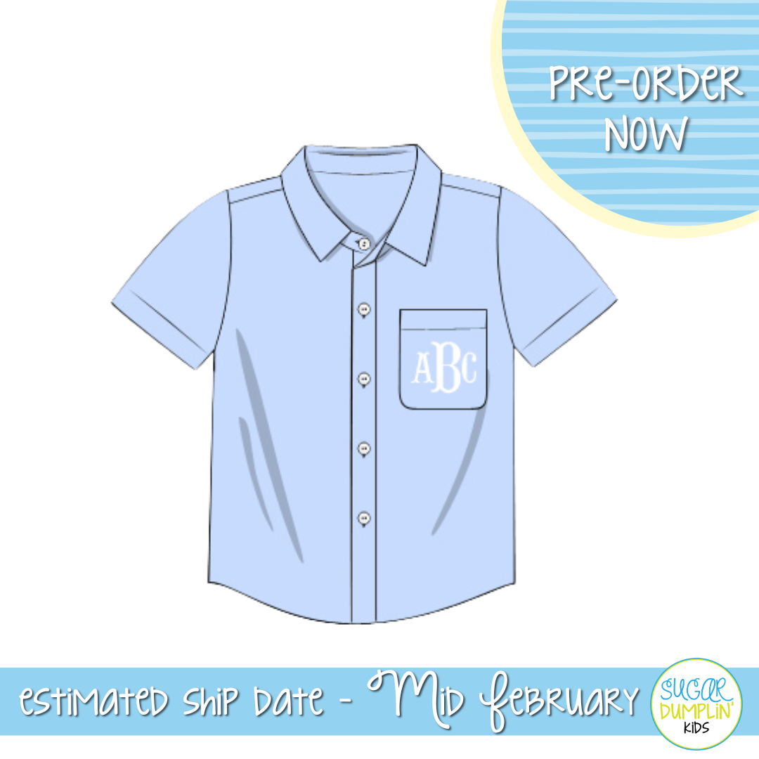 PO110: Sunday Best Boys Shirt Only