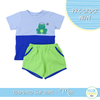 P0102: Froggy Boys Short Set