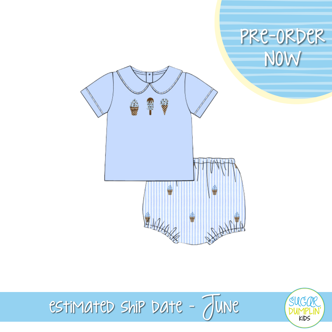 PO112: Seaside Scoops Boys Diaper Set