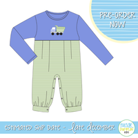 PO109: Dump Truck Applique Longall