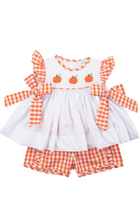GIrls Festive Fall Short Set