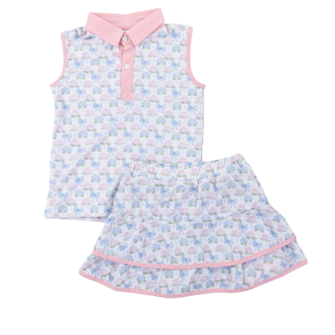 Prep Wear Collar Skort Set