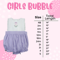 Girls Pretty Pumpkins Bubble