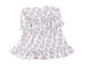 Santa Print Girl Gown