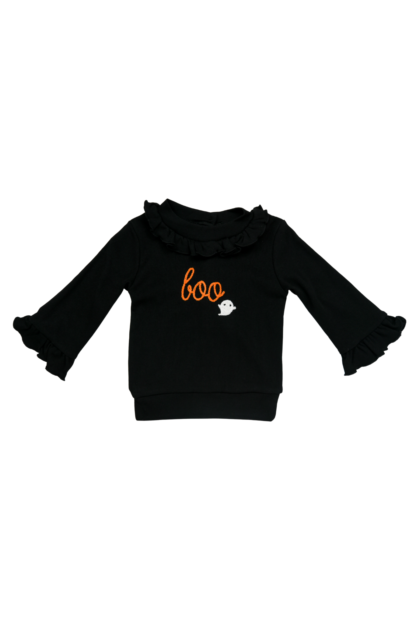 Girls Boo Chainstitch Sweater