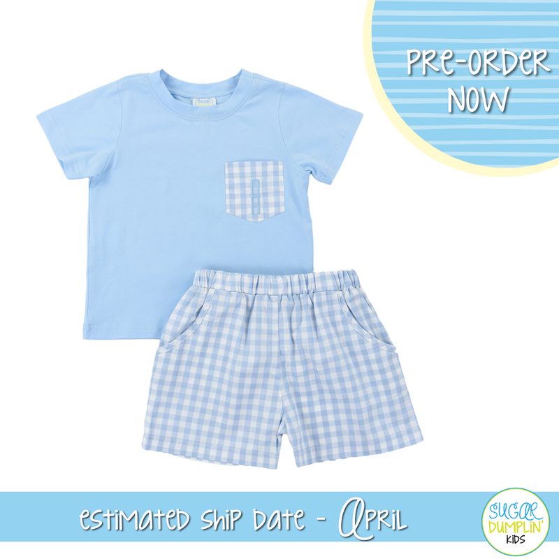 P0101: Boys Beverly Short Set