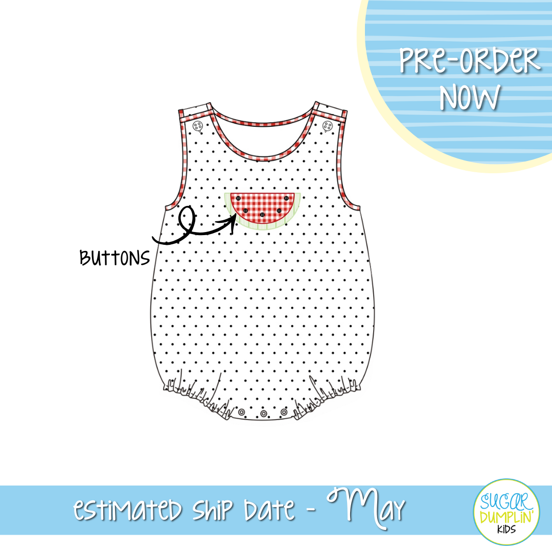 PO111: Watermelon Wishes Boys Bubble