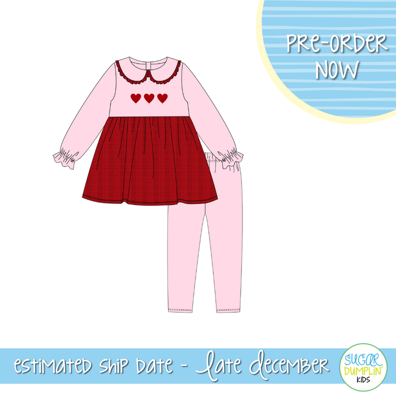 PO109: My Little Love Girls Legging Set