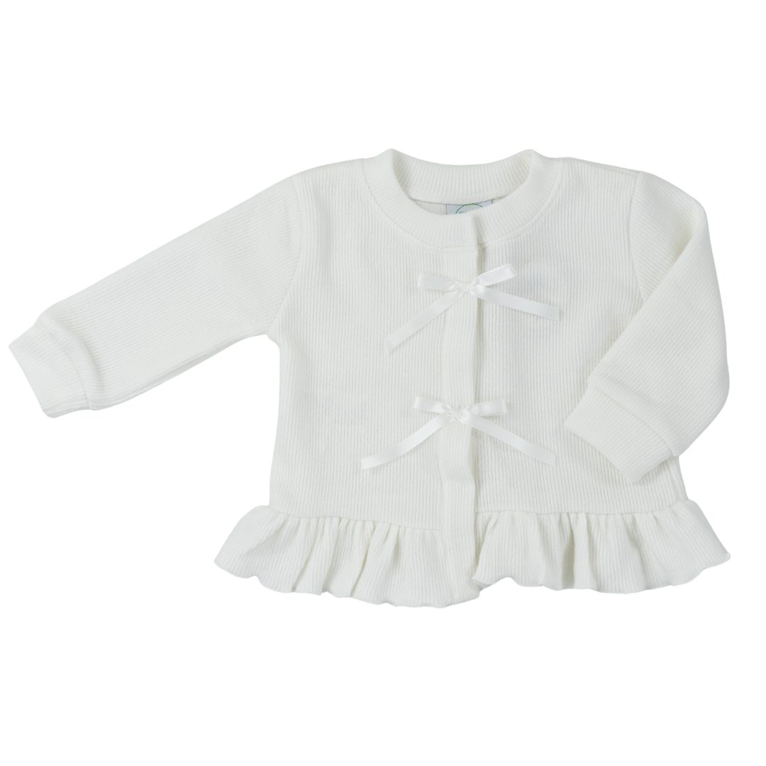 Knit Magnolia White Cardigan