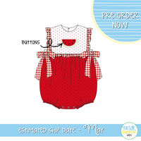 PO111: Watermelon Wishes Girls Bubble