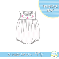 PO111: Bitty Dot Birthday Girls Bubble