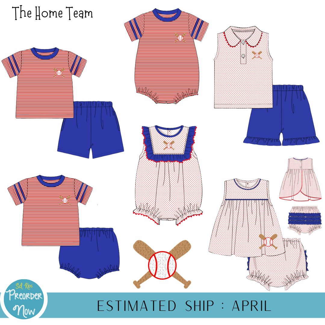 P0101: The Home Team Boys Short Set