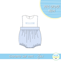 PO113: French Knot Name Boys Bubble