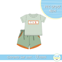 PO115: Forest Friends Collection Boys Short Set
