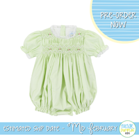 PO110: Elegant Smock Girls Bubble