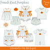PO106: French Knot Pumpkins Boy Bubble