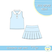 PO111: Courtside Cuties Girls Skirt Set
