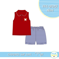 PO111: Hey Batter Batter Girls Short Set