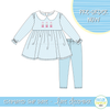 PO109: Bubble Gum Girls Legging Set