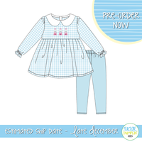 PO109: Bubble Gum Girls Legging Set