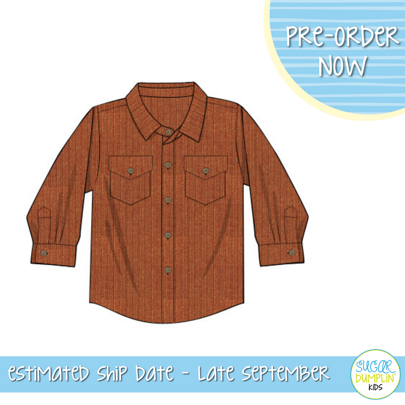 Boys Ember Button Down Shirt