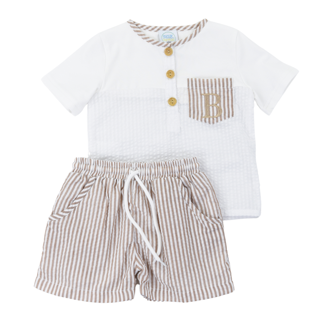 Sandy Shore Boy Short Set