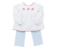 Santa Baby Girl Pant Set