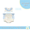 PO106: Classic Pumpkin Name Smock Girl Bubble