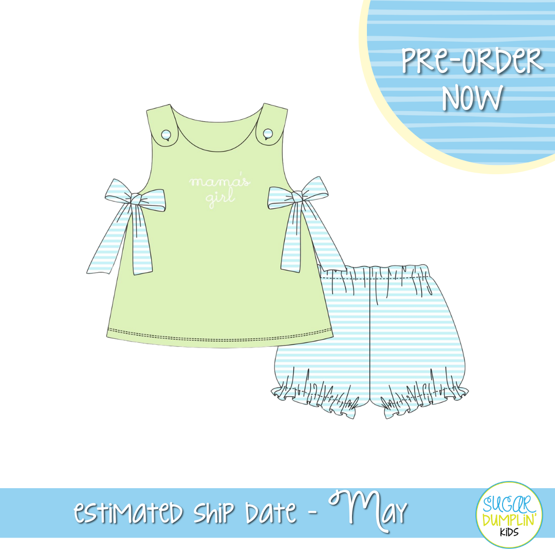PO111: Mothers Day Collection Girls Bloomer Set