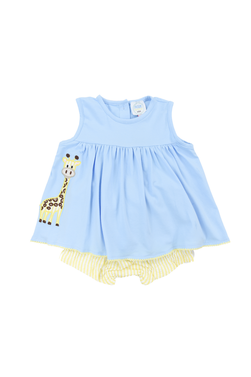 Girls Giraffe Diaper Set