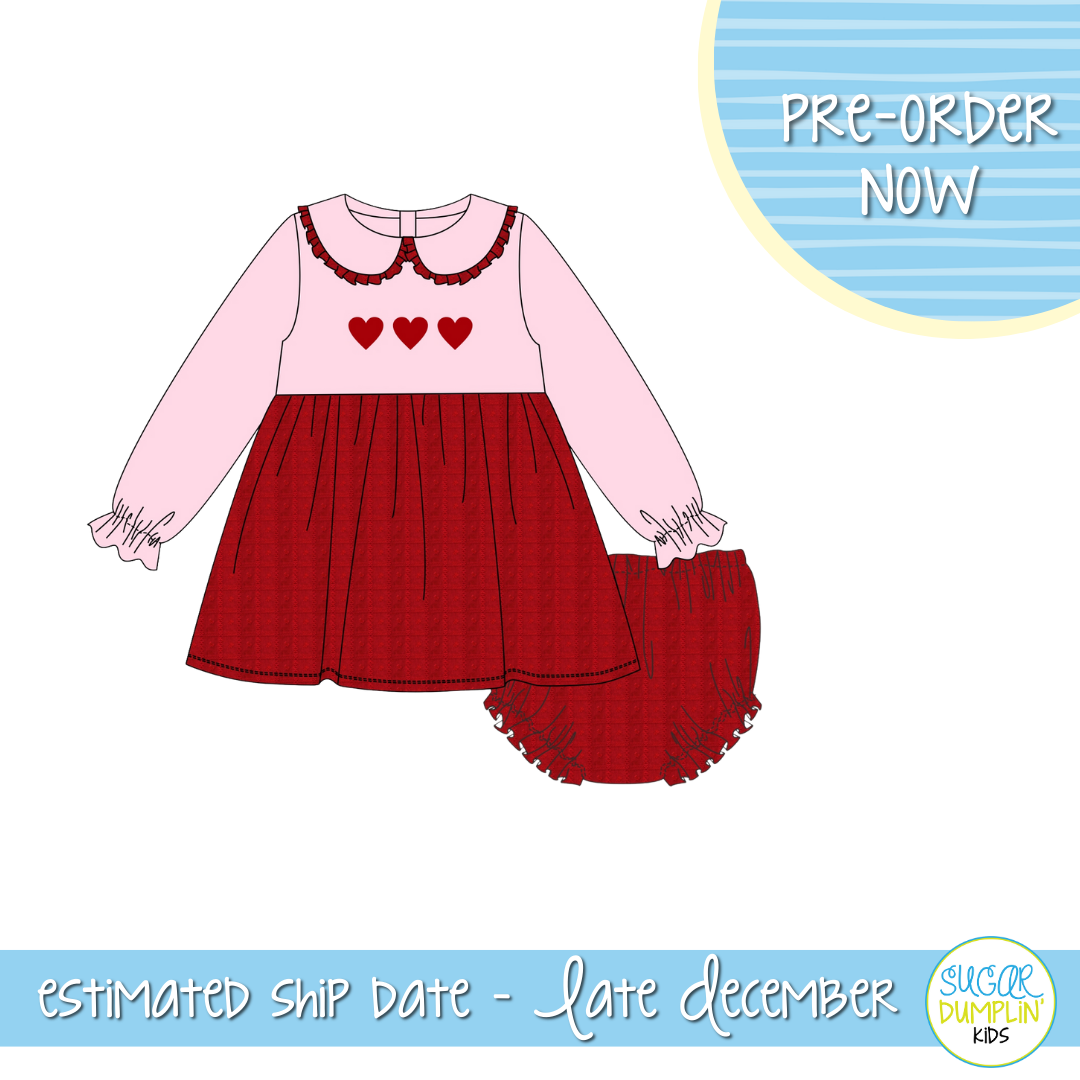 PO109: My Little Love Girls Bloomer Set