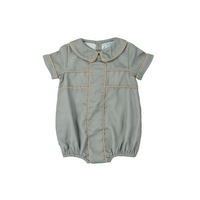 Olive and Ivory Blooms Boy Bubble