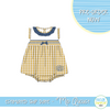 PO106: Mustard Check Girl Bubble