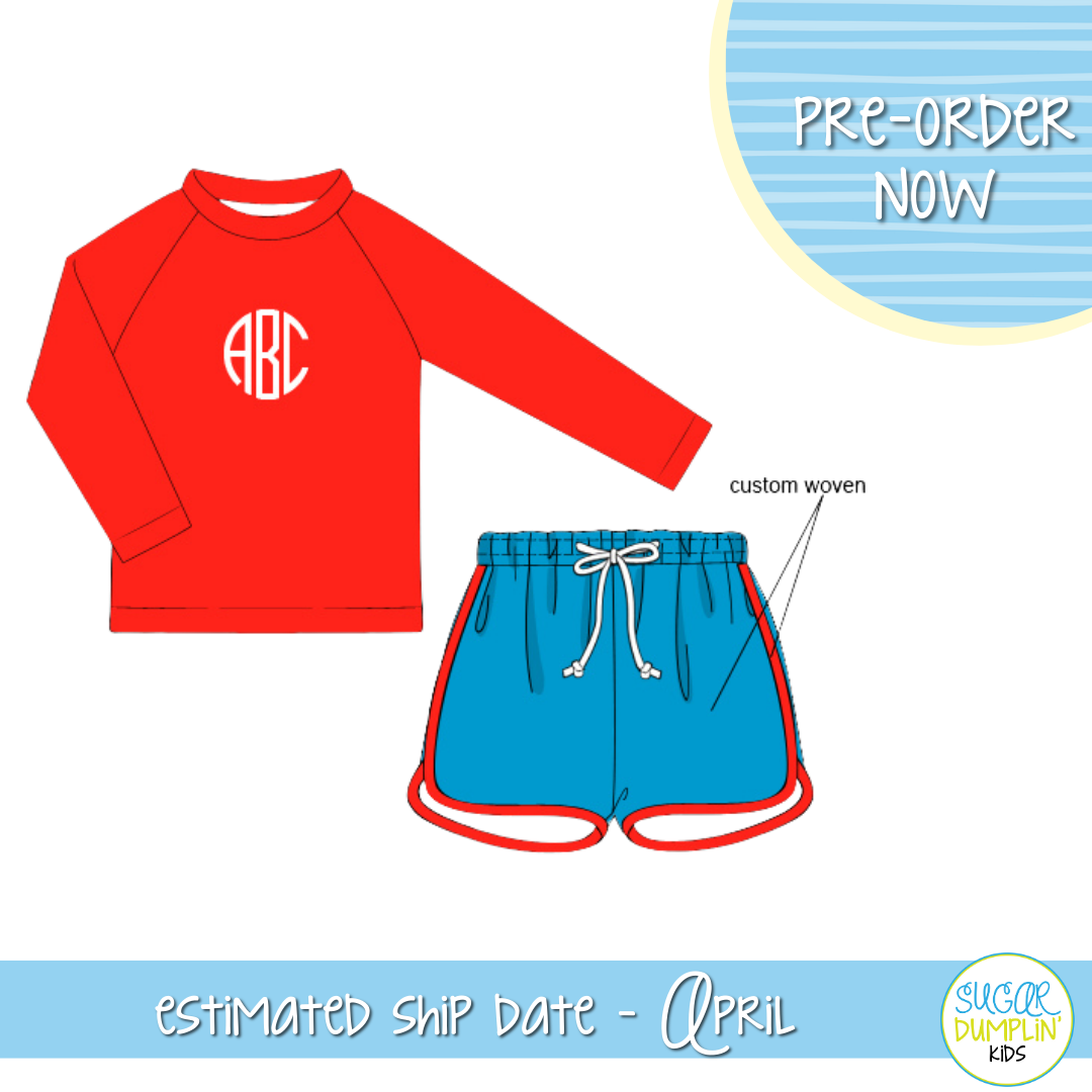 P0101: Color Safe Boys Swim Set