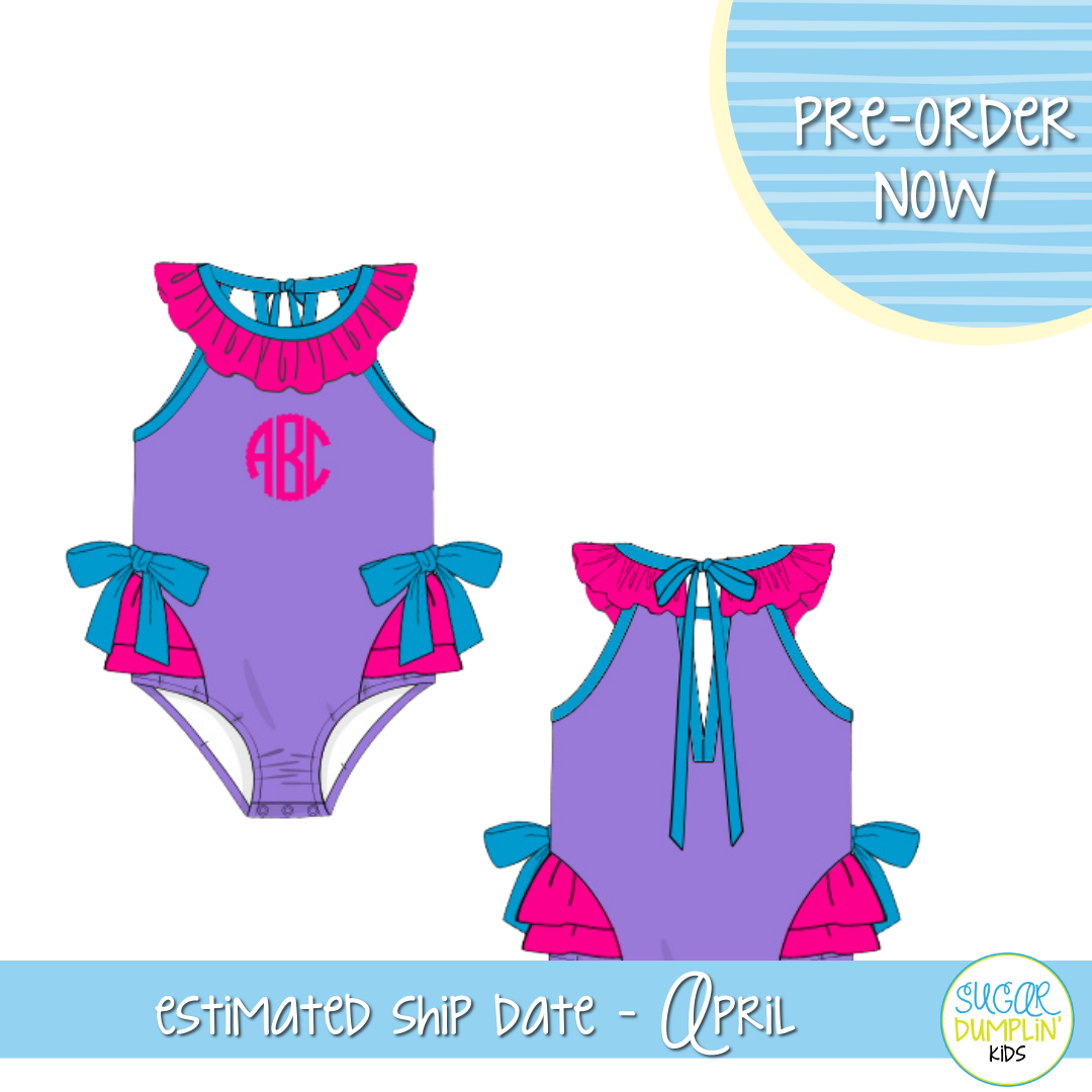 P0101: Color Safe One Piece Swimsuit