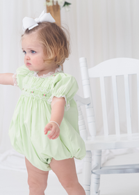 PO110: Elegant Smock Girls Bubble