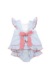 Girls Crab Walk Diaper Set