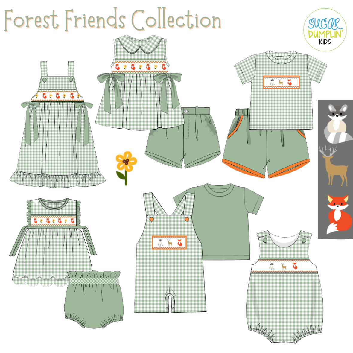 PO115: Forest Friends Collection Boys Bubble