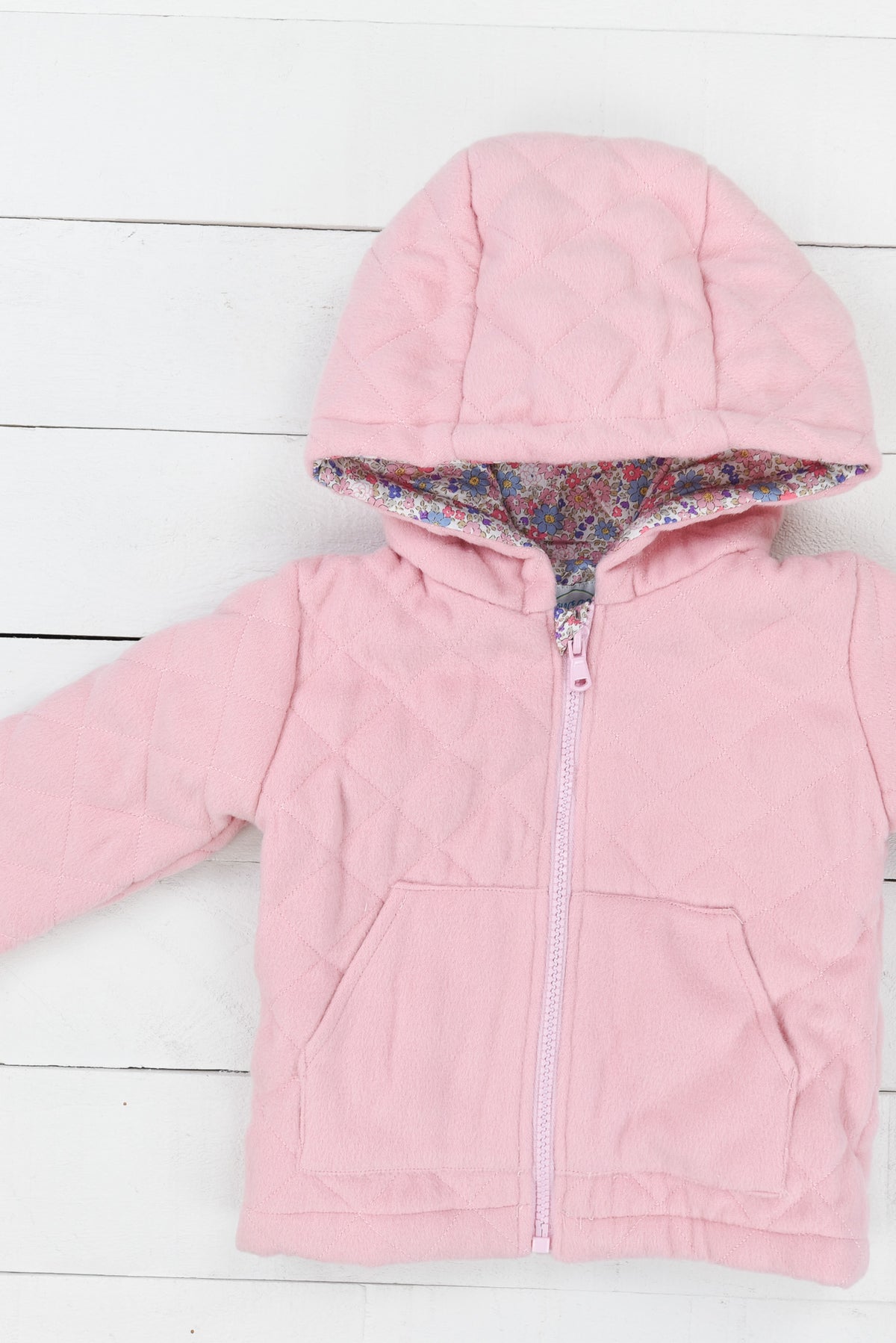Girls Cozy Zip Up Jacket
