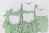 Girls Dressy Pumpkin Short Set