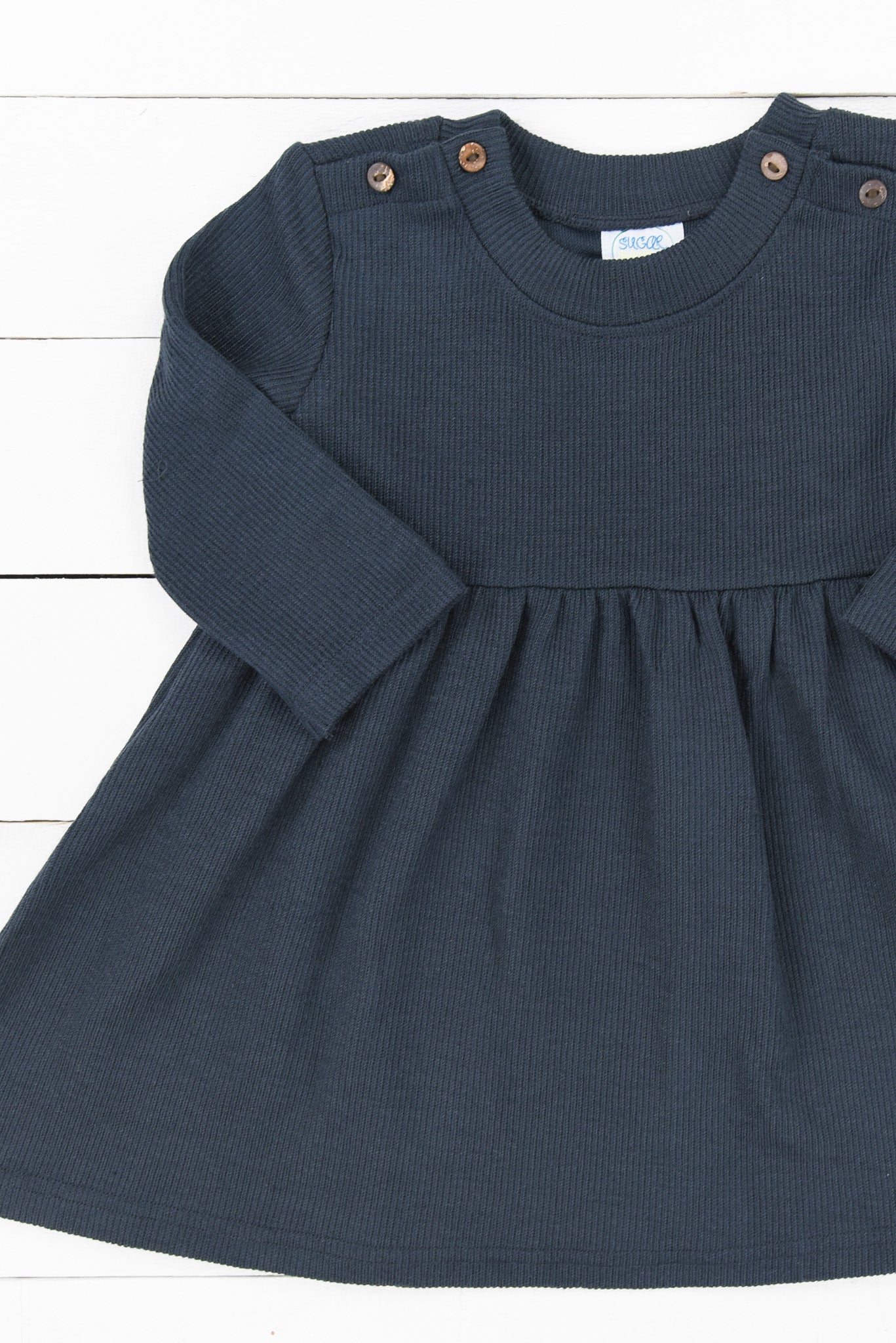 Girls navy clearance sweater dress