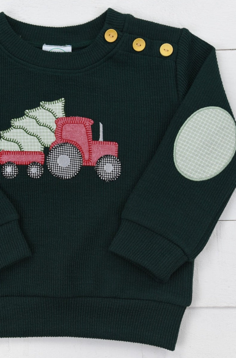 Boys Tractor Sweater Only
