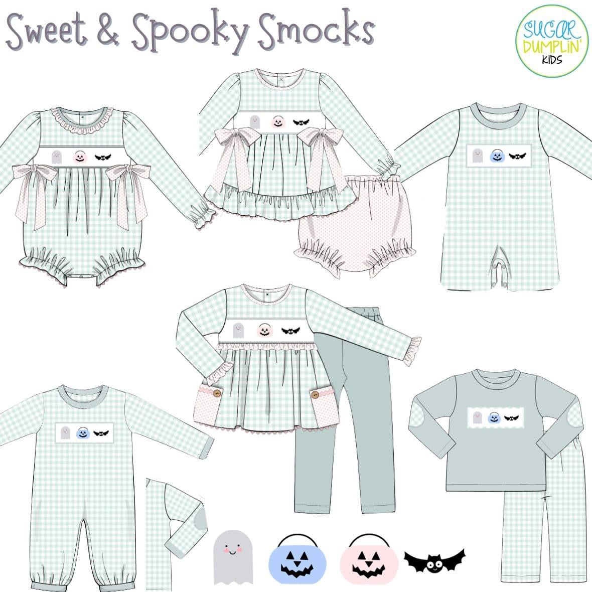 PO114: Sweet & Spooky Girls Pant Set