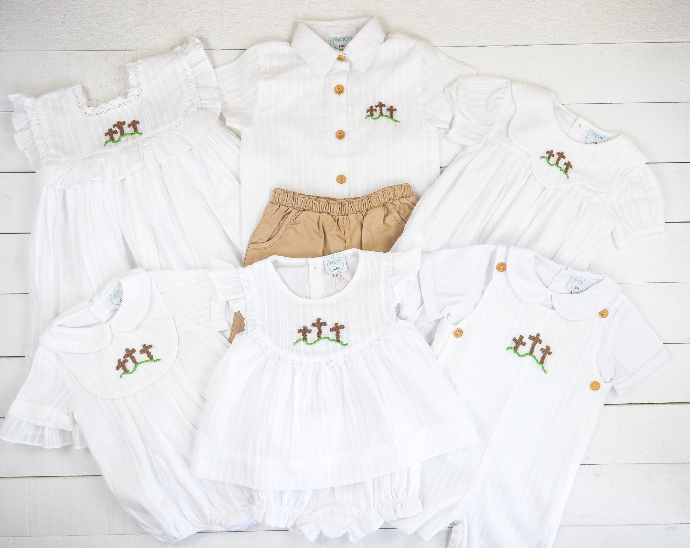 PO110: At the Cross Girls Bloomer Set