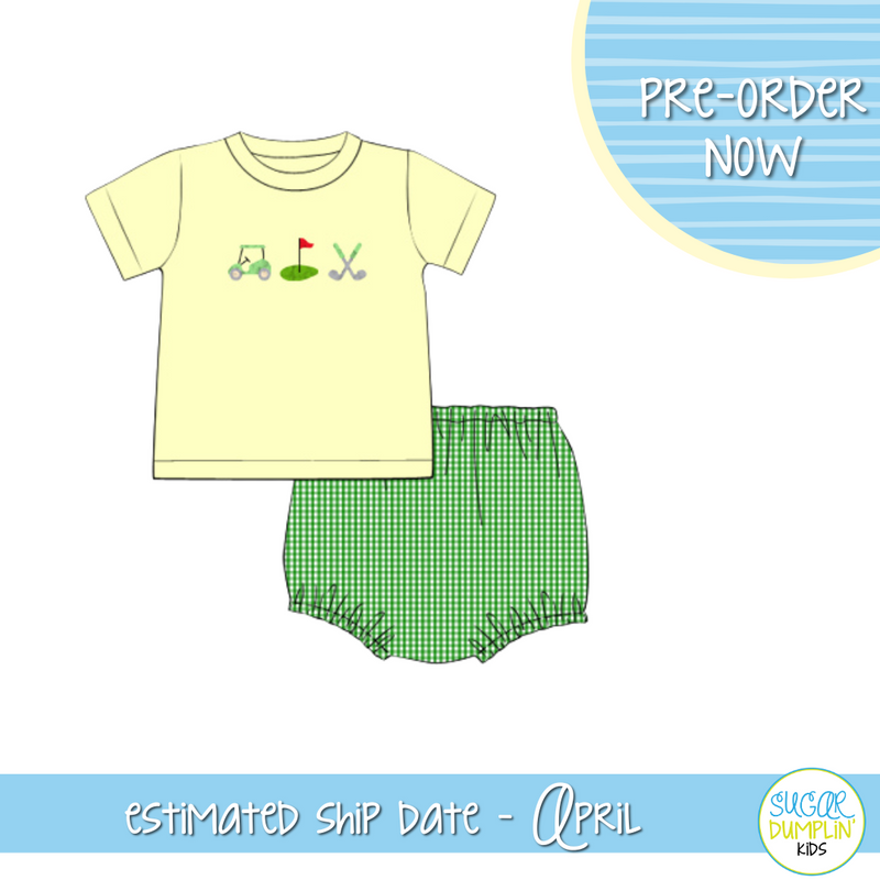 P0101: Boys Hole In One Diaper Set