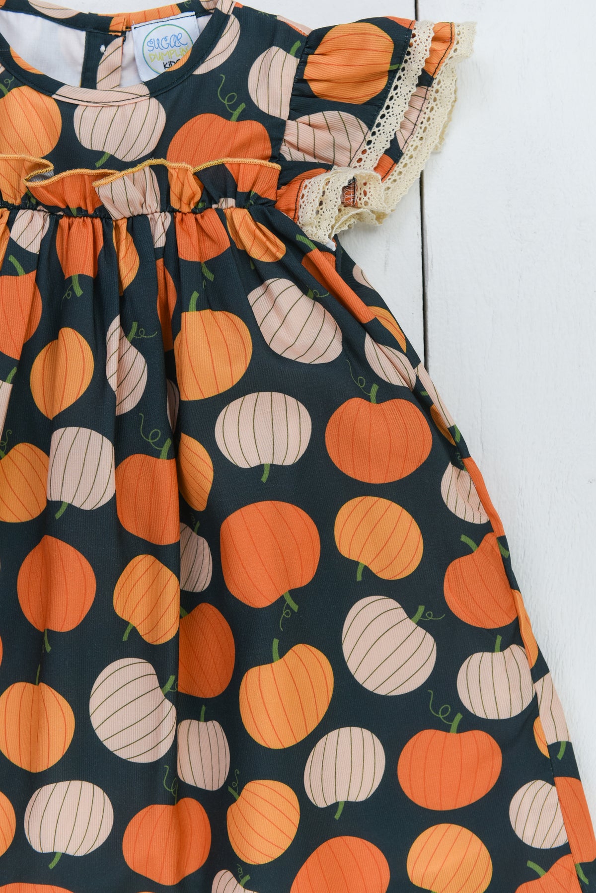 PO94: Girls Pumpkin Patch Dress