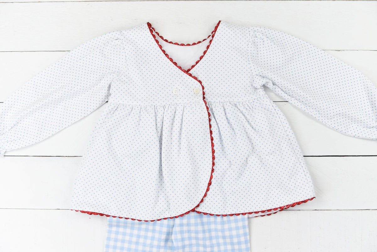 Santa Baby Girl Pant Set