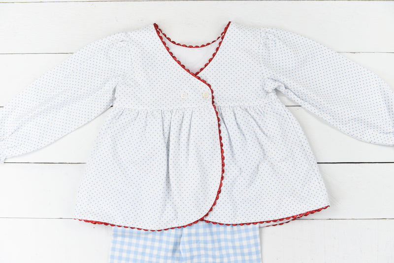 Santa Baby Girl Pant Set