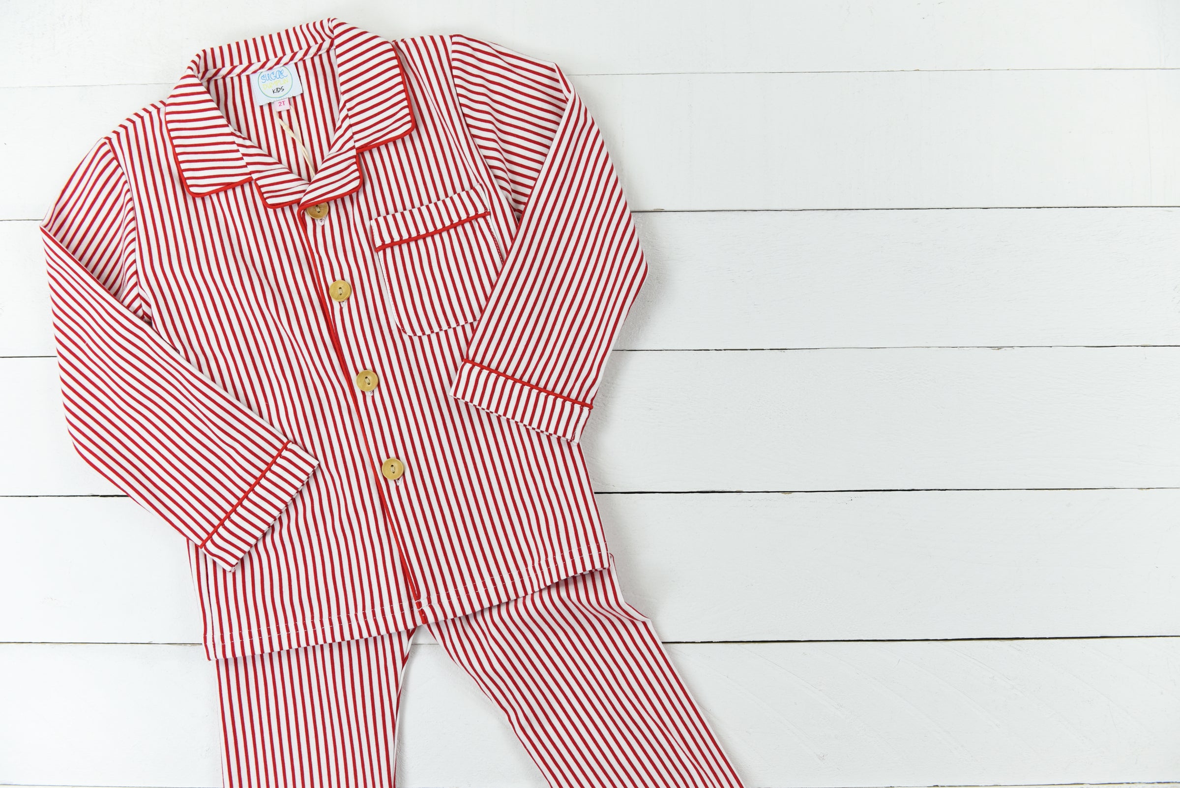 Classic Christmas Boy Pant Set