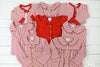 Classic Christmas PJ Solid Red Shirt Set